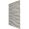 Ekena Millwork 19 5/8in. W x 19 5/8in. H Serina EnduraWall Decorative 3D Wall Panel Covers 2.67 Sq. Ft. WP20X20SRBGL - alternate 5